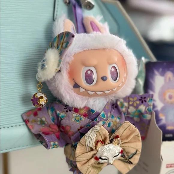 Labubu Plush Doll “LUCK” Pop Mart's The BIG ENERGY Series in CUSTOM OUTFIT~NWB - Picture 4 of 11